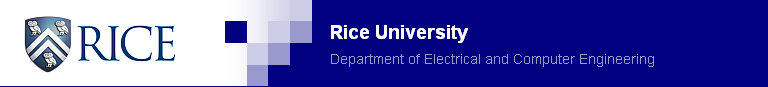 Rice University, Department of Electrical and Computer Engineering, Ahmad Rahmati